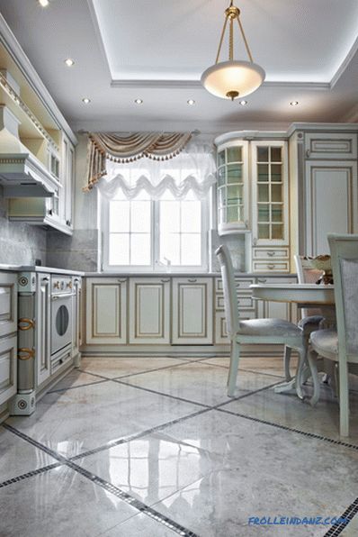 Bela kuhinja v notranjosti - 41 fotografij ideja notranjosti kuhinje v klasični beli barvi