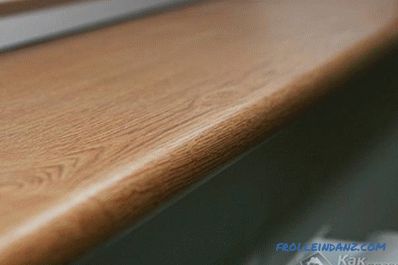 Namestitev lesene okenske police naredite sami