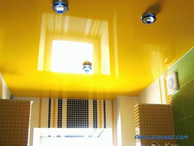 Oblikovanje raztegljivih stropov v kopalnici
