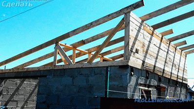 Kako narediti garažo za streho