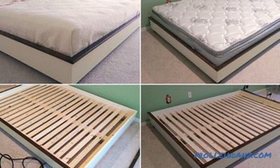 Kako narediti posteljo z lastnimi rokami iz lesa