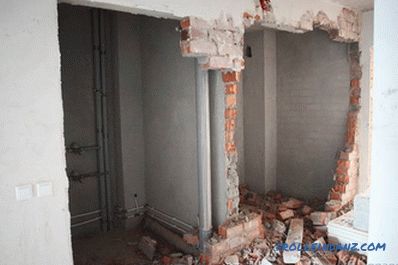 Kako raztrgati steno v stanovanju