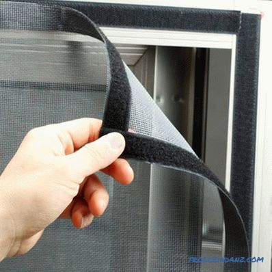 kako namestiti mrežo proti komarjem na plastično okno