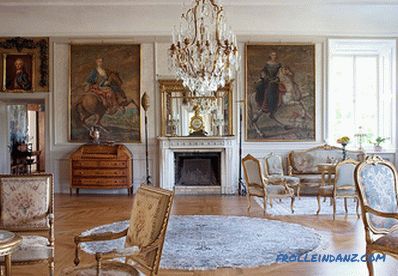 Baročni stil v notranjosti - pravila oblikovanja in 40 fotografskih idej