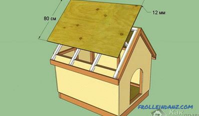 Dog box z lastnimi rokami: montaža, risbe, velikosti