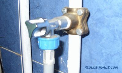 Kako priključiti pralni stroj na vodo in kanalizacijo