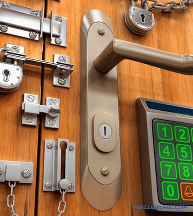 Kako izbrati ključavnico - izberite ključavnice na vhodnih vratih