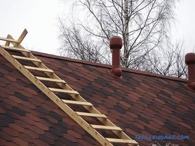 Lestev za streho naredite sami