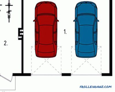 Kako zgraditi garažo za dva avtomobila