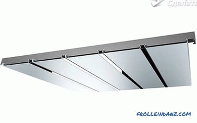 Aluminijasta stropa DIY - montaža lamelnih stropov