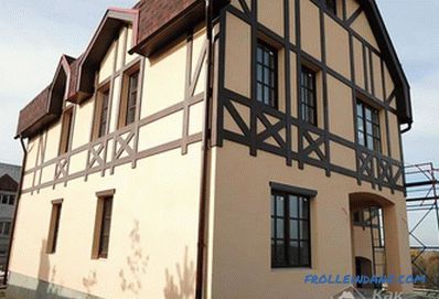 Kako okrasiti fasado hiše - materiali in tehnologije fasadnih oblog (+ fotografije)