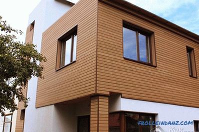 Kako okrasiti fasado hiše - materiali in tehnologije fasadnih oblog (+ fotografije)