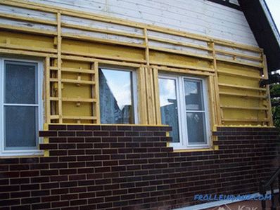 Dokončanje fasade hiše s termopaneli - termopaneli na fasadi