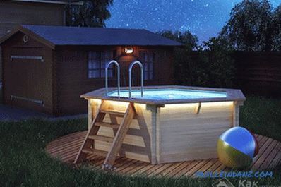 Leseni bazen to storite sami - kako graditi