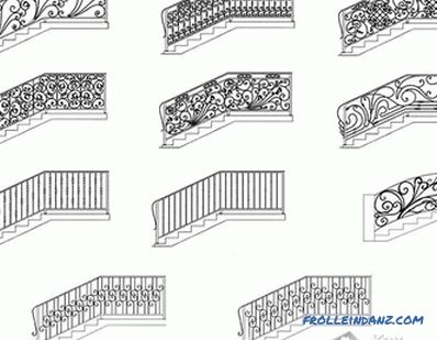 Kako narediti ograjo za stopnice