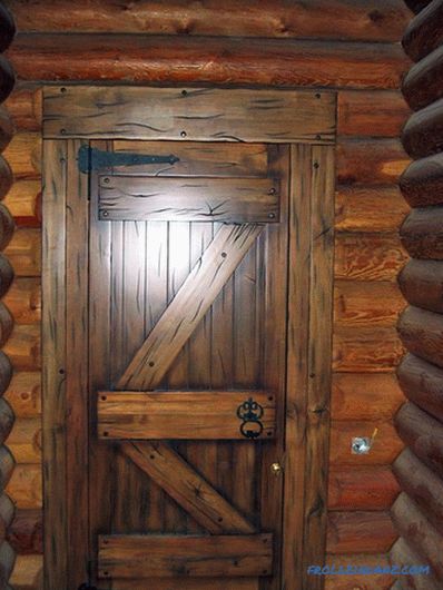 Vrata starinsko z lastnimi rokami