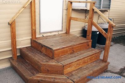 Kako narediti verando iz lesa