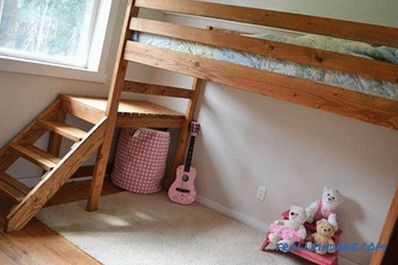 Otroška postelja to storite sami - kako narediti otroško posteljo