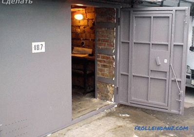 Naredi sam garažna vrata - kako narediti garažna vrata (+ diagrami, fotografije)