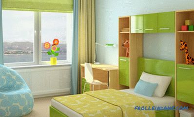 Pistachio barva v notranjosti - kuhinja, dnevna soba ali spalnica in kombinacija z drugimi barvami