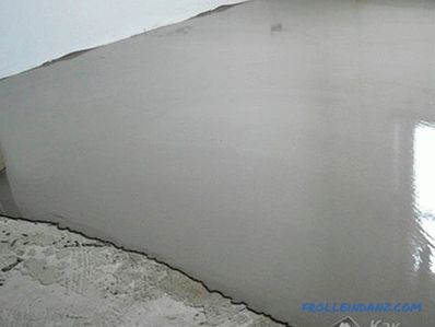 Polaganje laminata na betonska tla z lastnimi rokami