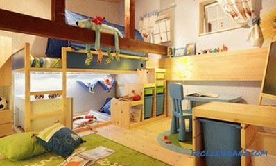 Otroška soba v skandinavskem slogu