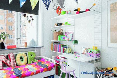 Otroška soba v skandinavskem slogu