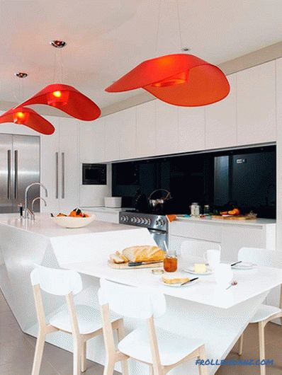Kuhinja v sodobnem slogu - 50 idej za oblikovanje notranjosti