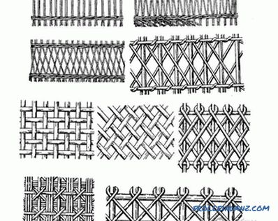 Kako izdelati pleteno ograjo - izdelovanje tkanine (+ fotografije)