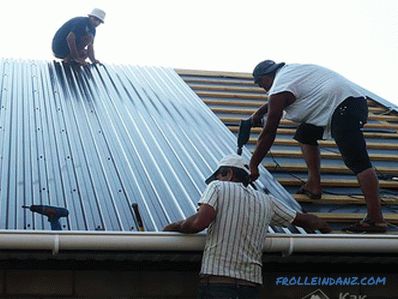 Kako streho profesionalnih talnih oblog z lastnimi rokami