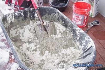 Kako narediti beton - beton z lastnimi rokami