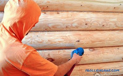 Kako barvati leseno hišo zunaj