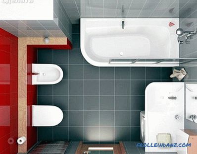 Združevanje kopalnice in stranišča - kako narediti sanacijo (+ fotografija)