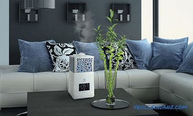 Kako izbrati vlažilnik zraka za stanovanje ali hišo + Video