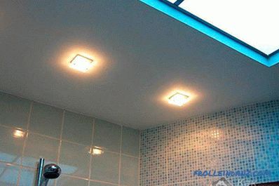 Kako narediti spuščen strop v kopalnici