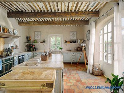 Provence stil v notranjosti - skrivnosti ustvarjanja in foto ideje za realizacijo oblikovanja