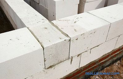 Kako postaviti plasti silikatnih blokov - plin silikatne zidane