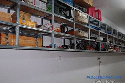Urejanje garaže z lastnimi rokami - kako opremiti garažo (+ fotografije)
