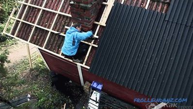 Kako do strehe Ondulin DIY