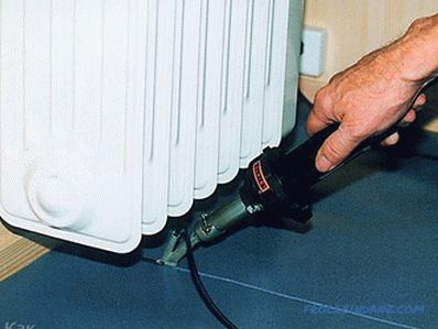 Kako pristati linolej - tehnologija vročega in hladnega varjenja linoleja